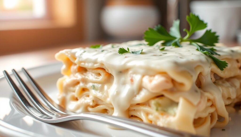 Chicken Alfredo Lasagna