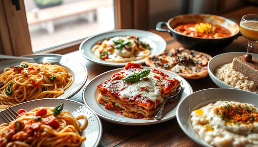 What are the top 5 Italian dishes?