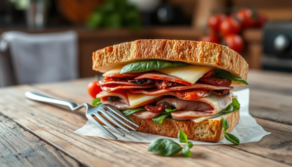 What is an Italian job sandwich?